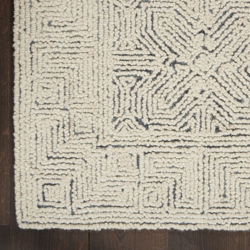 Colorado Rectangle Ivory Navy
