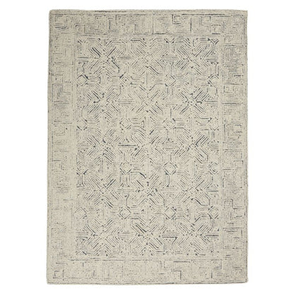 Colorado Rectangle Ivory Navy