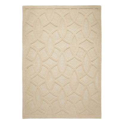 Priory Rectangle Beige Circles