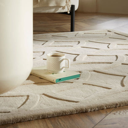 Priory Rectangle Beige Circles