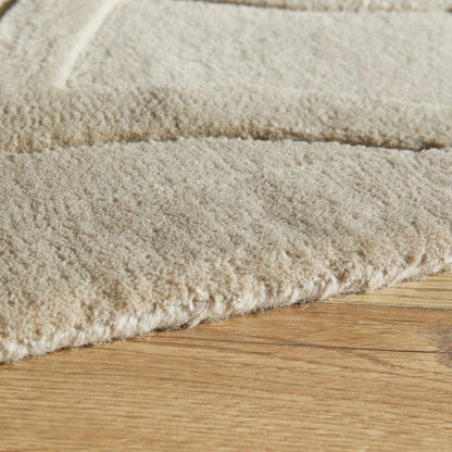 Priory Rectangle Taupe Circles