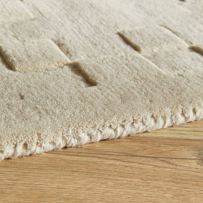 Priory Rectangle Ivory Squares