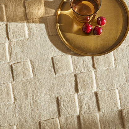 Priory Rectangle Ivory Squares