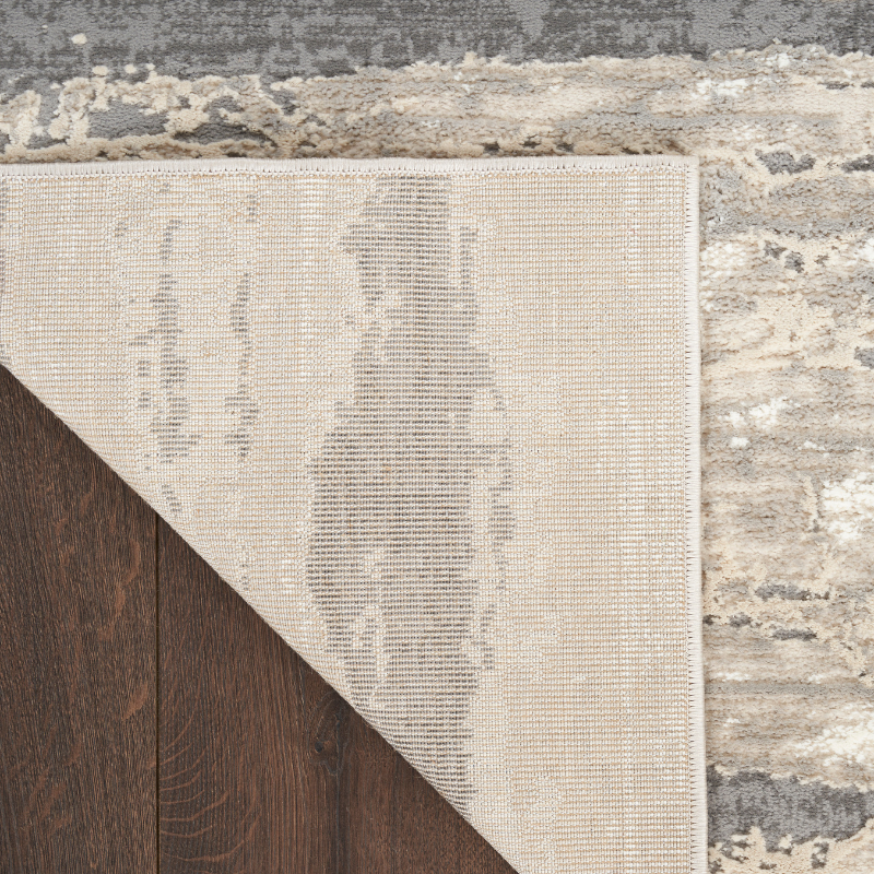 Sustainable Trends Rectangle Ivory Multicolour Stripes