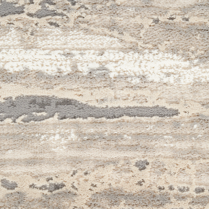 Sustainable Trends Rectangle Ivory Multicolour Stripes