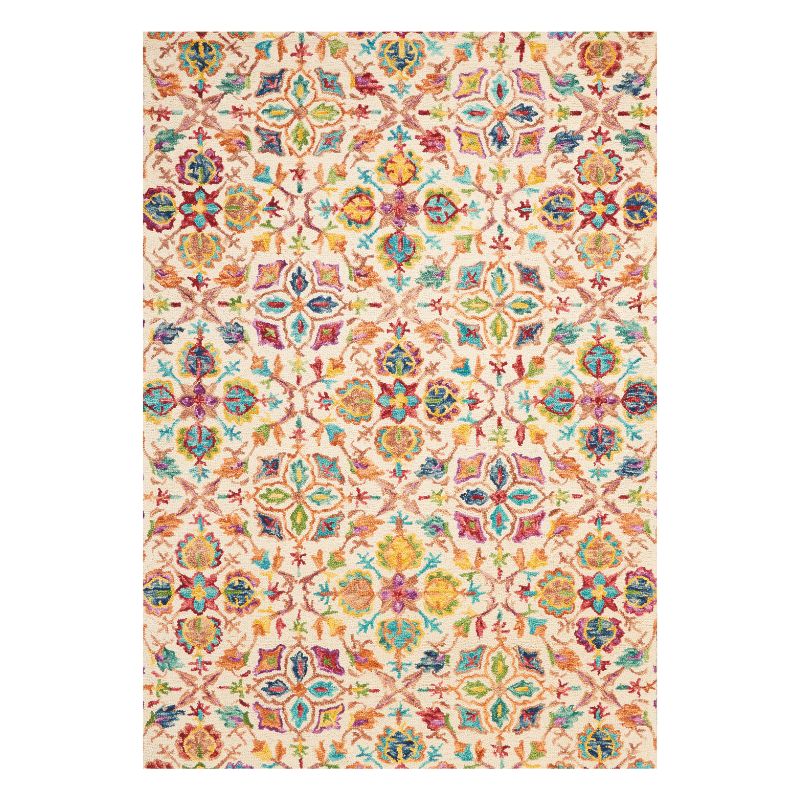 Vibrant Rectangle Ivory