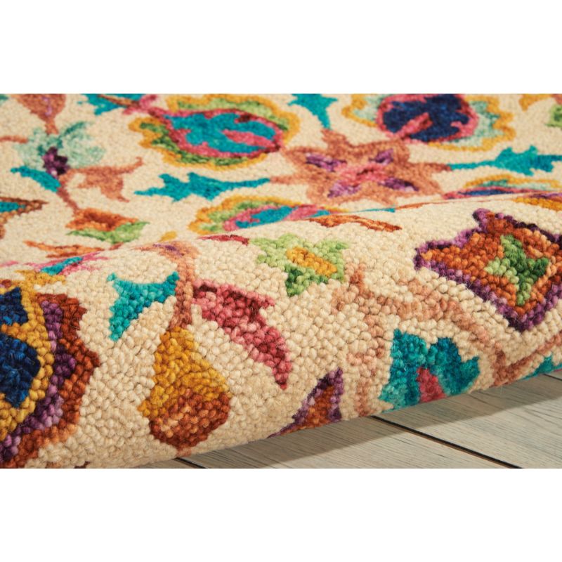 Vibrant Rectangle Ivory