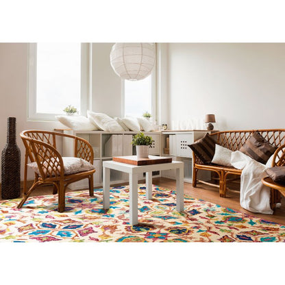 Vibrant Rectangle Ivory