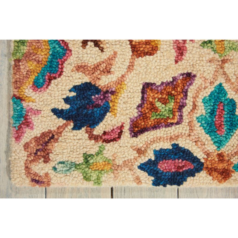 Vibrant Rectangle Ivory