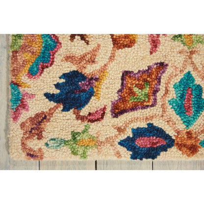 Vibrant Rectangle Ivory