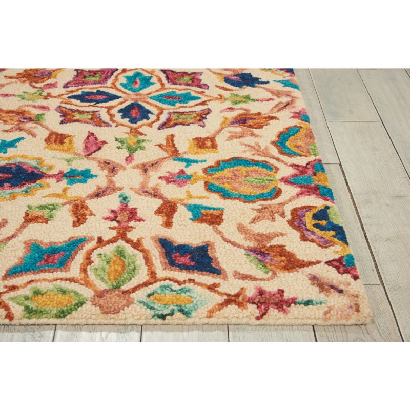 Vibrant Rectangle Ivory