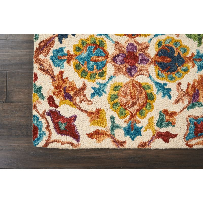 Vibrant Rectangle Ivory