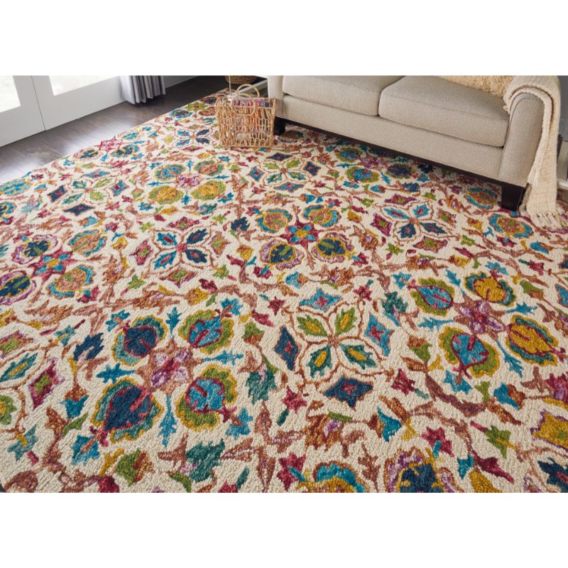 Vibrant Rectangle Ivory