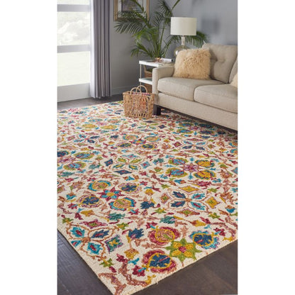 Vibrant Rectangle Ivory