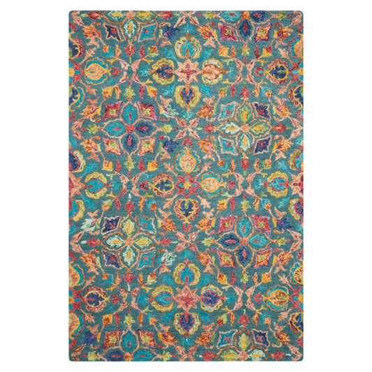 Vibrant Rectangle Teal