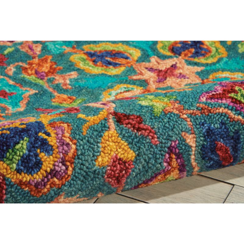 Vibrant Rectangle Teal