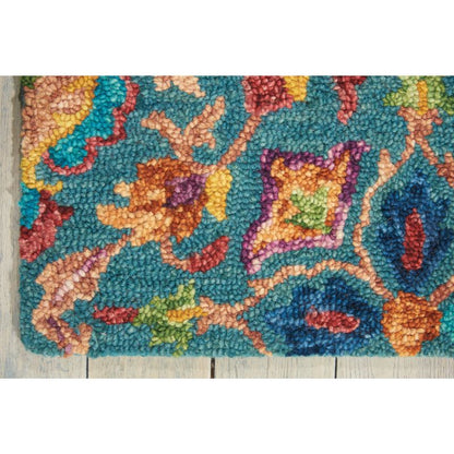 Vibrant Rectangle Teal