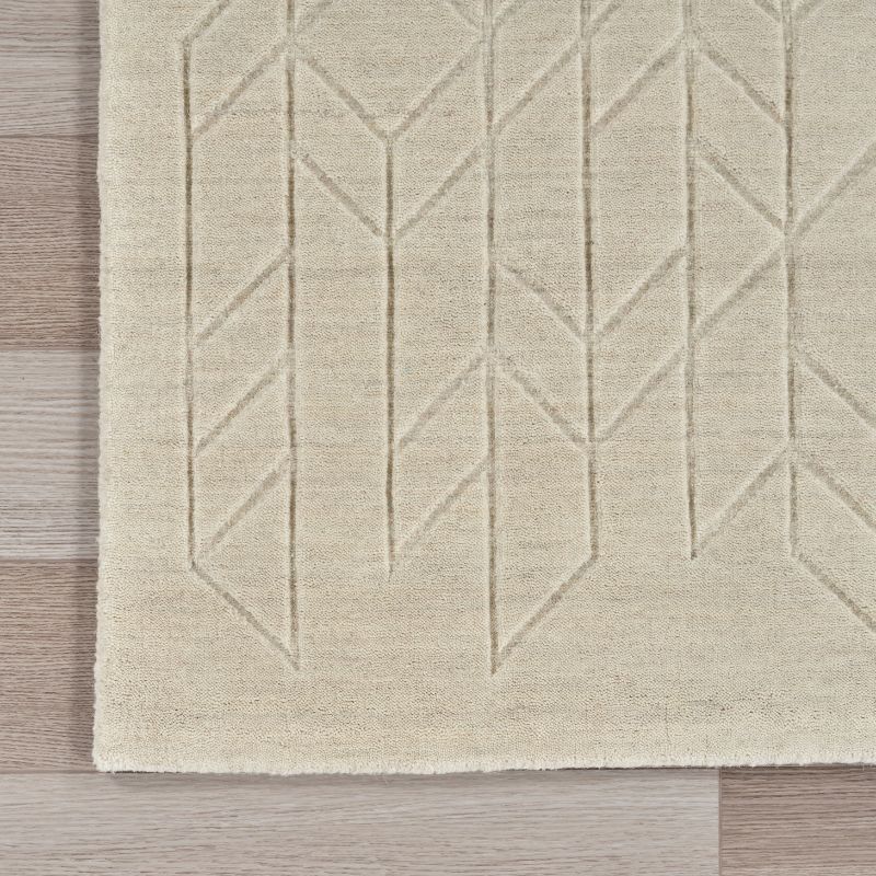 Alessia Rectangle Ivory