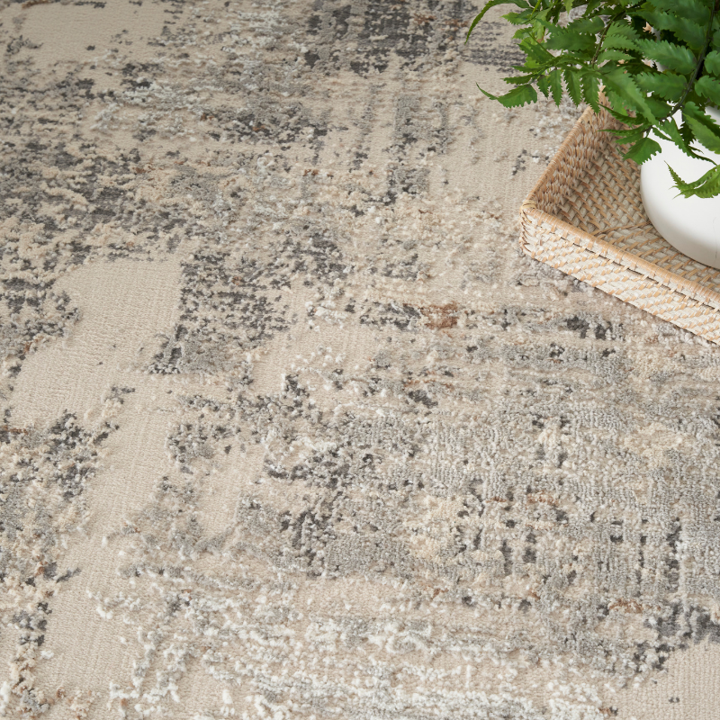 Sustainable Trends Rectangle Beige Grey