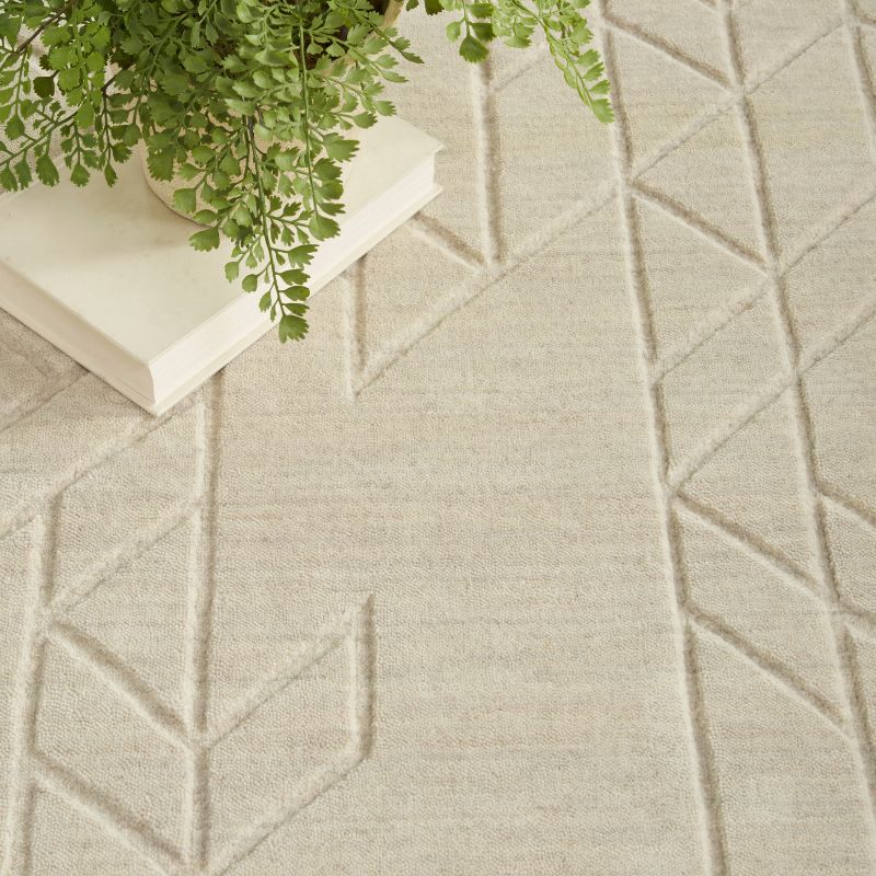 Alessia Rectangle Ivory