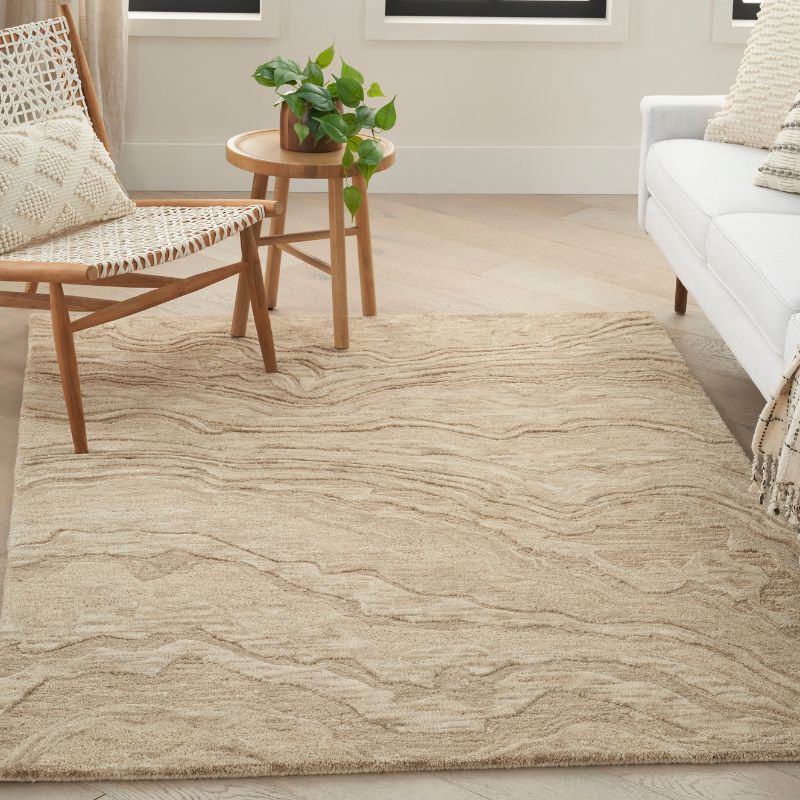 Graceful Rectangle Taupe