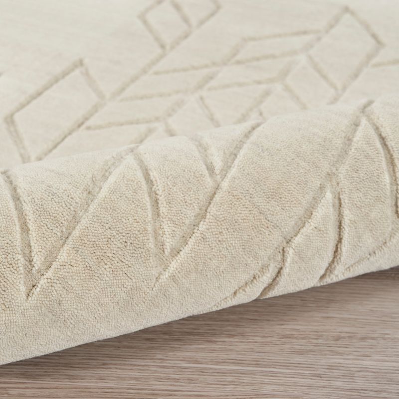 Alessia Rectangle Ivory