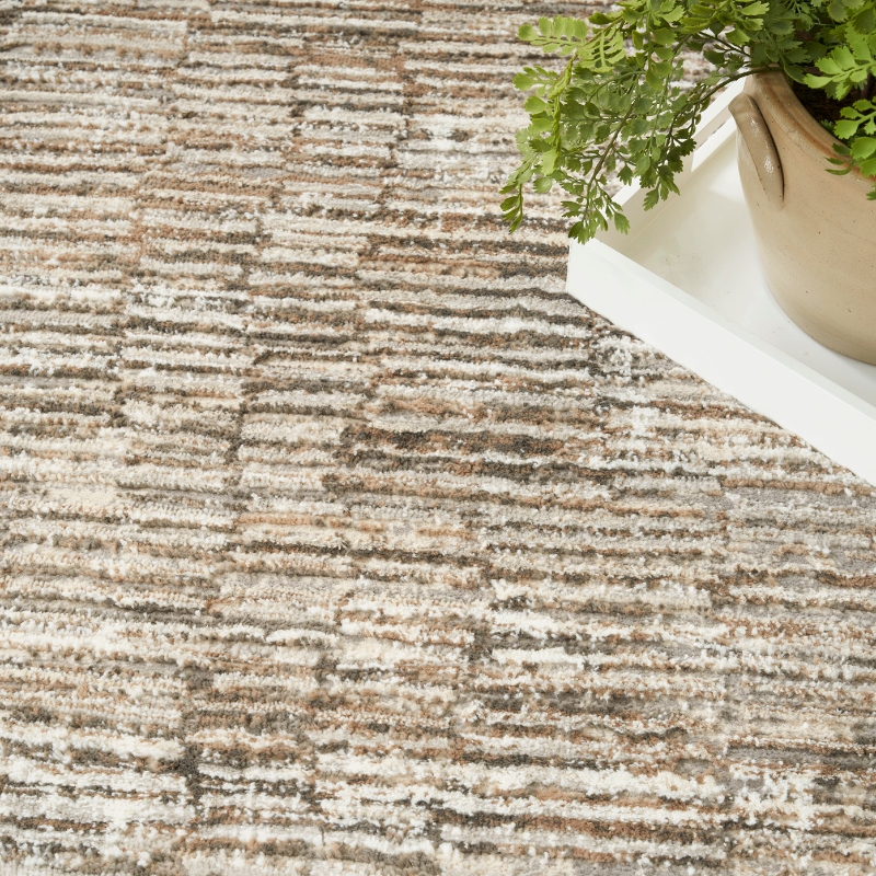 Sustainable Trends Rectangle Ivory Mocha