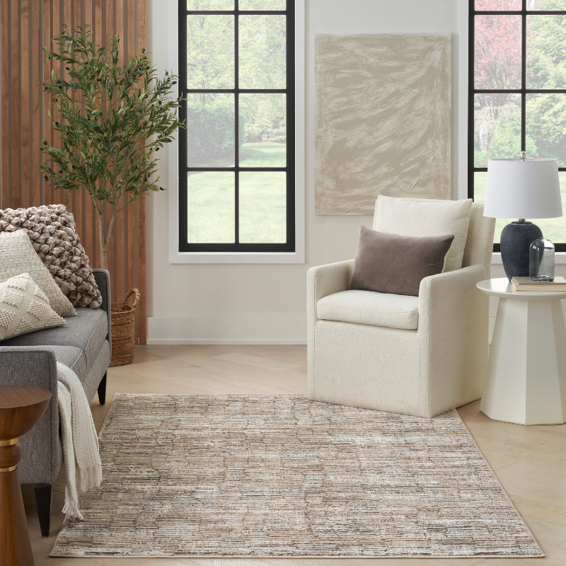 Sustainable Trends Rectangle Ivory Mocha