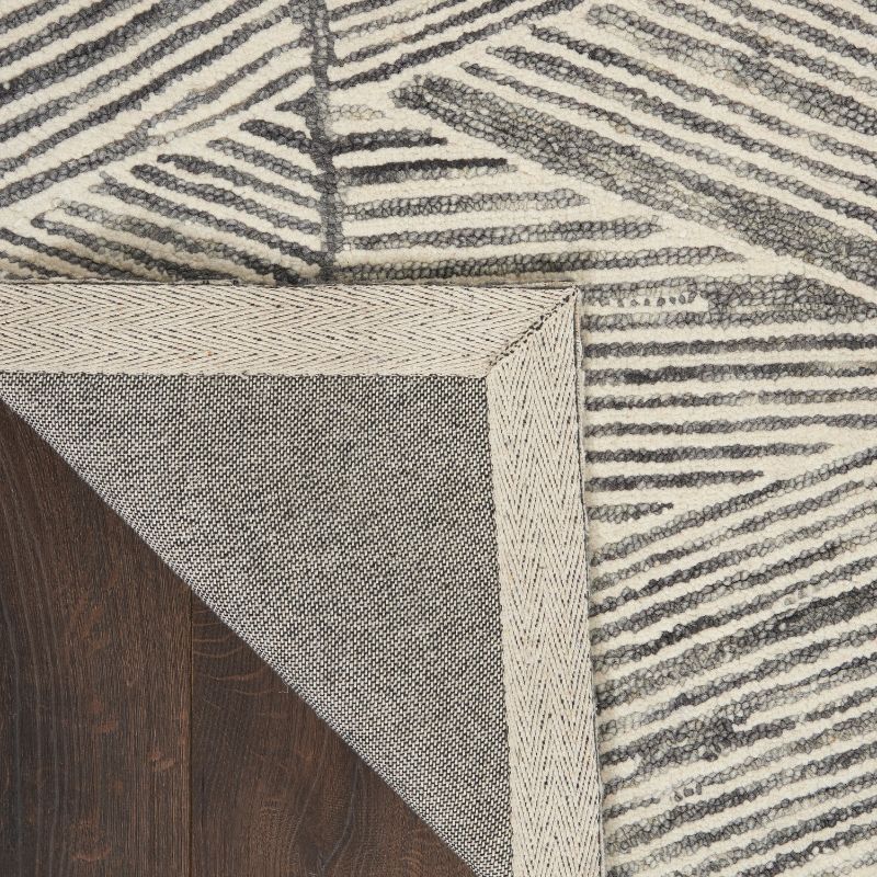 Colorado Rectangle Grey and White