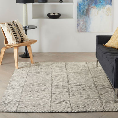 Colorado Rectangle Grey and White
