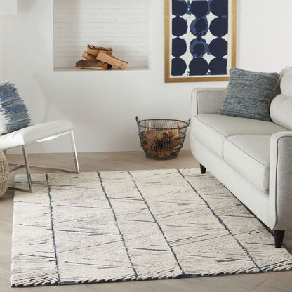 Colorado Rectangle White and Blue